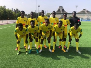 Les joueurs du CEG Sainte Rita
