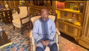 Le président du Gabon Ali Bongo Ondimba, placé en résidence surveillée par des militaires qui l’ont destitué Ã  l’issue d’un coup d’Etat mercredi 30 août 2023