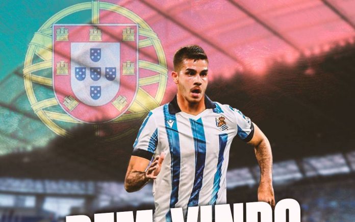 André Silva sous les couleurs de la Real Sociedad
