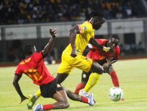 Des joueurs mozambicains et béninois