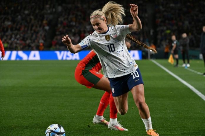 Lindsey Horan, capitaine de l'équipe féminine des Etats Unis