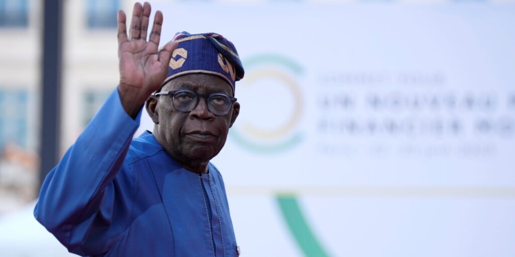 Le président nigérian Bola Tinubu