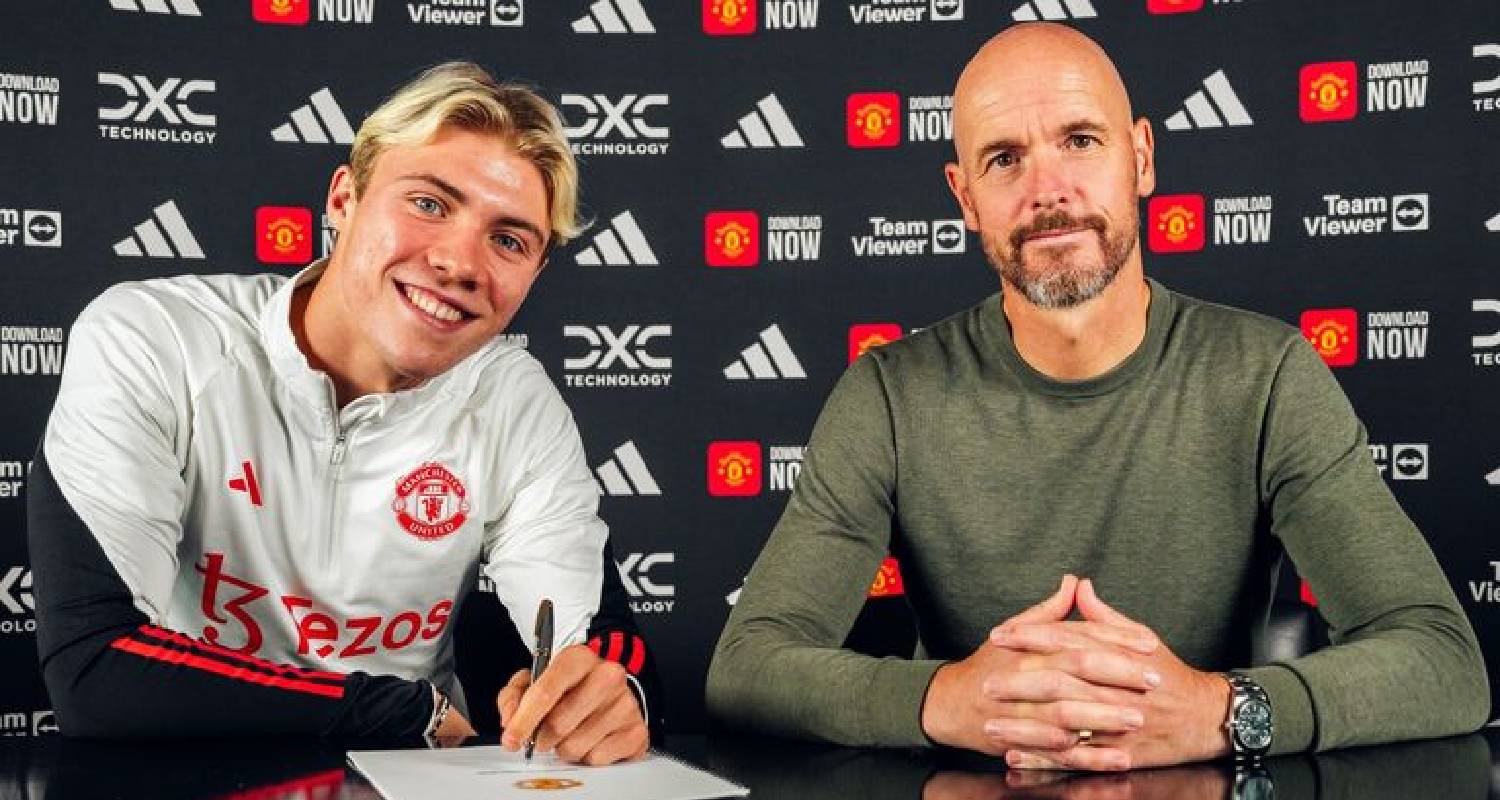 Rasmus Hojlund a signé un contrat de cinq ans avec Manchester United