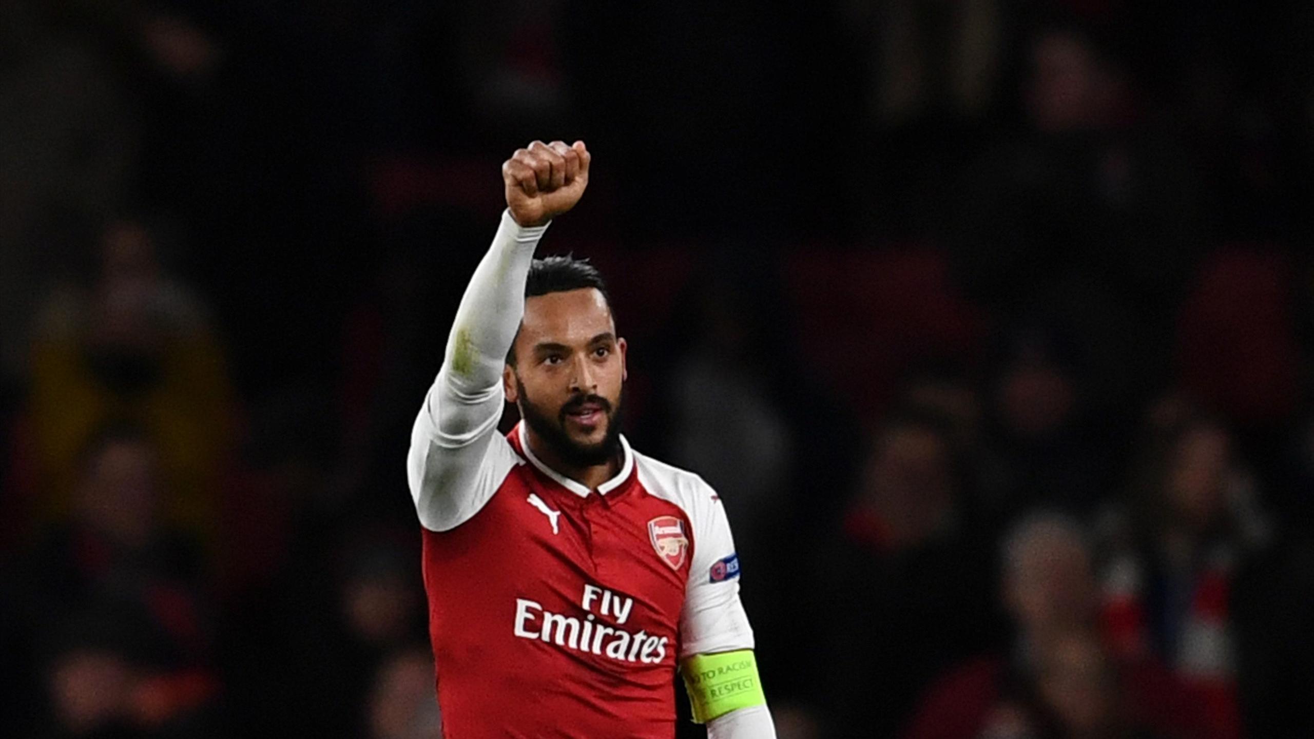 Théo Walcott, sous le maillot de Arsenal