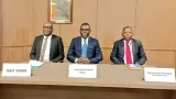 Logo de la CNSS avec le texte annonçant la revalorisation des pensions au Bénin.
