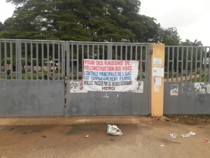Fermeture temporaire de l’entrée principale de l'UAC