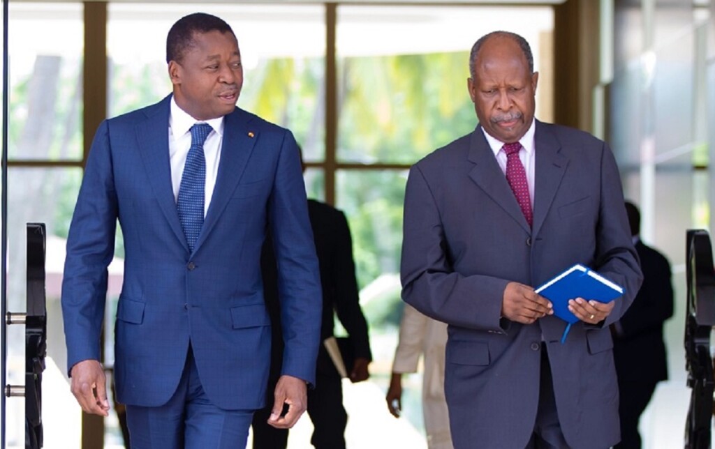 Faure Gnassingbé et Leonardo Santos