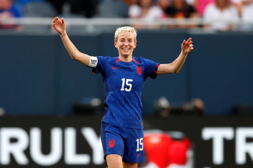 L'attaquante américaine Megan Rapinoe