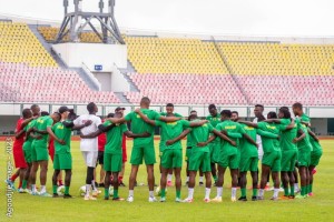 Mozambique-Bénin: première séance d'entrainement des Guépards
