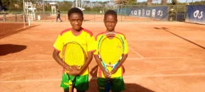 Des joueuses béninoises de tennis