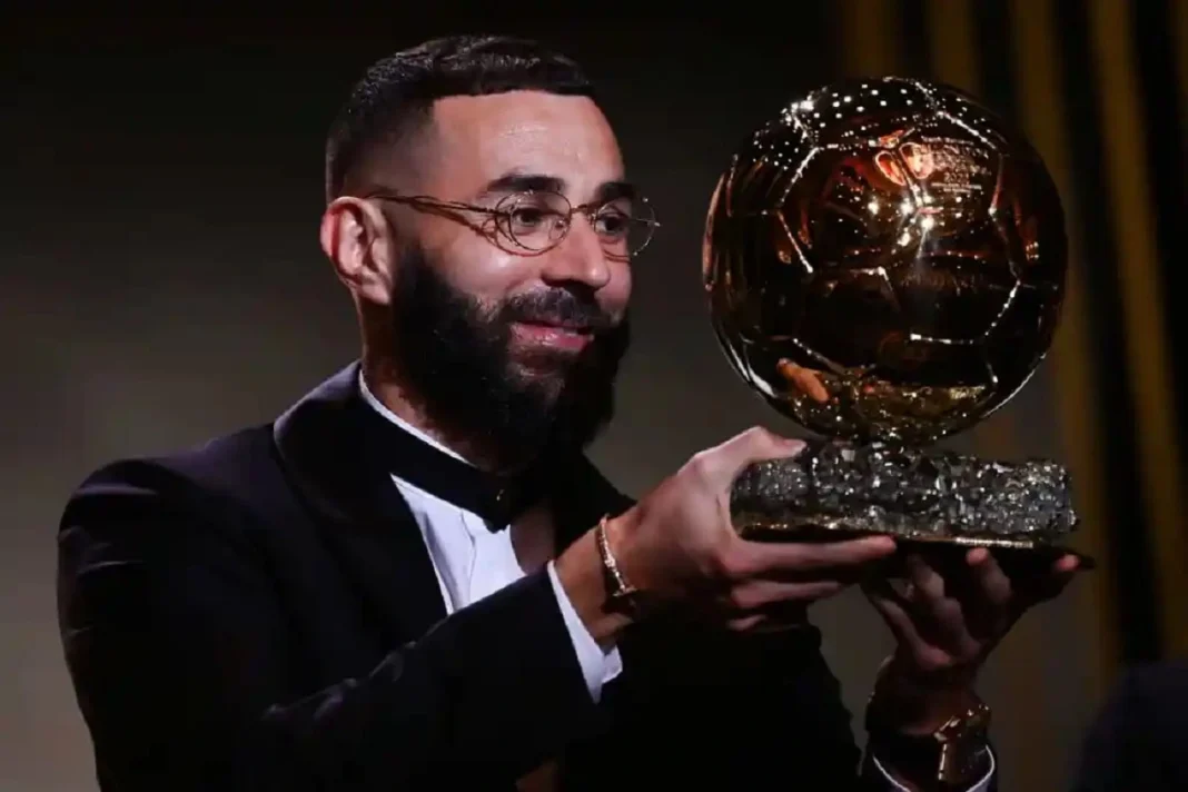 Karim Benzema remporte le Ballon d'Or 2022