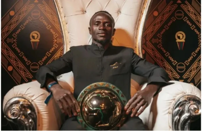 Sadio Mané remporte le Ballon d'Or africain 2022
