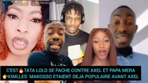 Papa Mera, Axel Merryl et Kim Makosso et Lolo Beauté, Camille Makosso