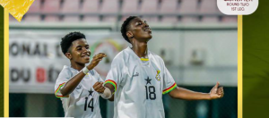 Les Black Queens du Ghana célèbrent leur but