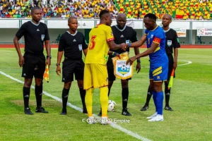Des joueurs du Bénin et du Rwanda
