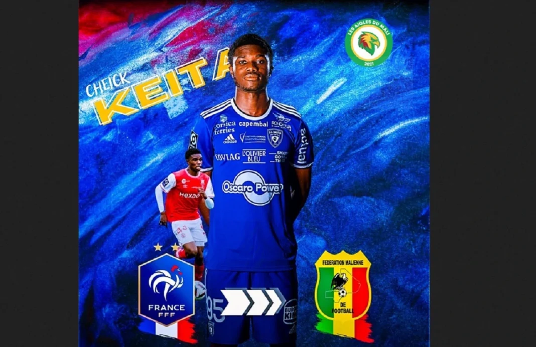 Le défenseur central Cheick Keita a choisi de représenter le Mali
