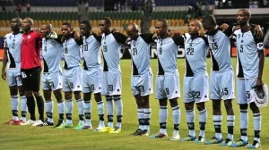 Des joueurs de l'équipe de football de l'Erythrée