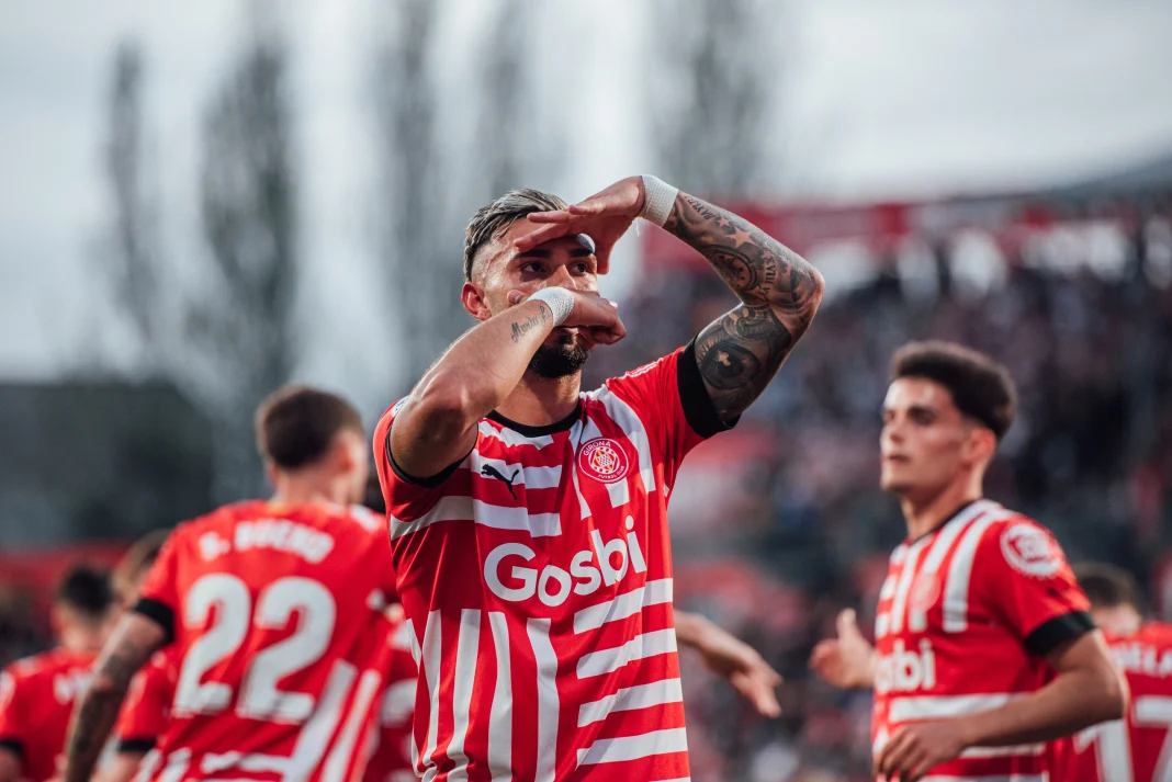 Des joueurs du FC Gérone