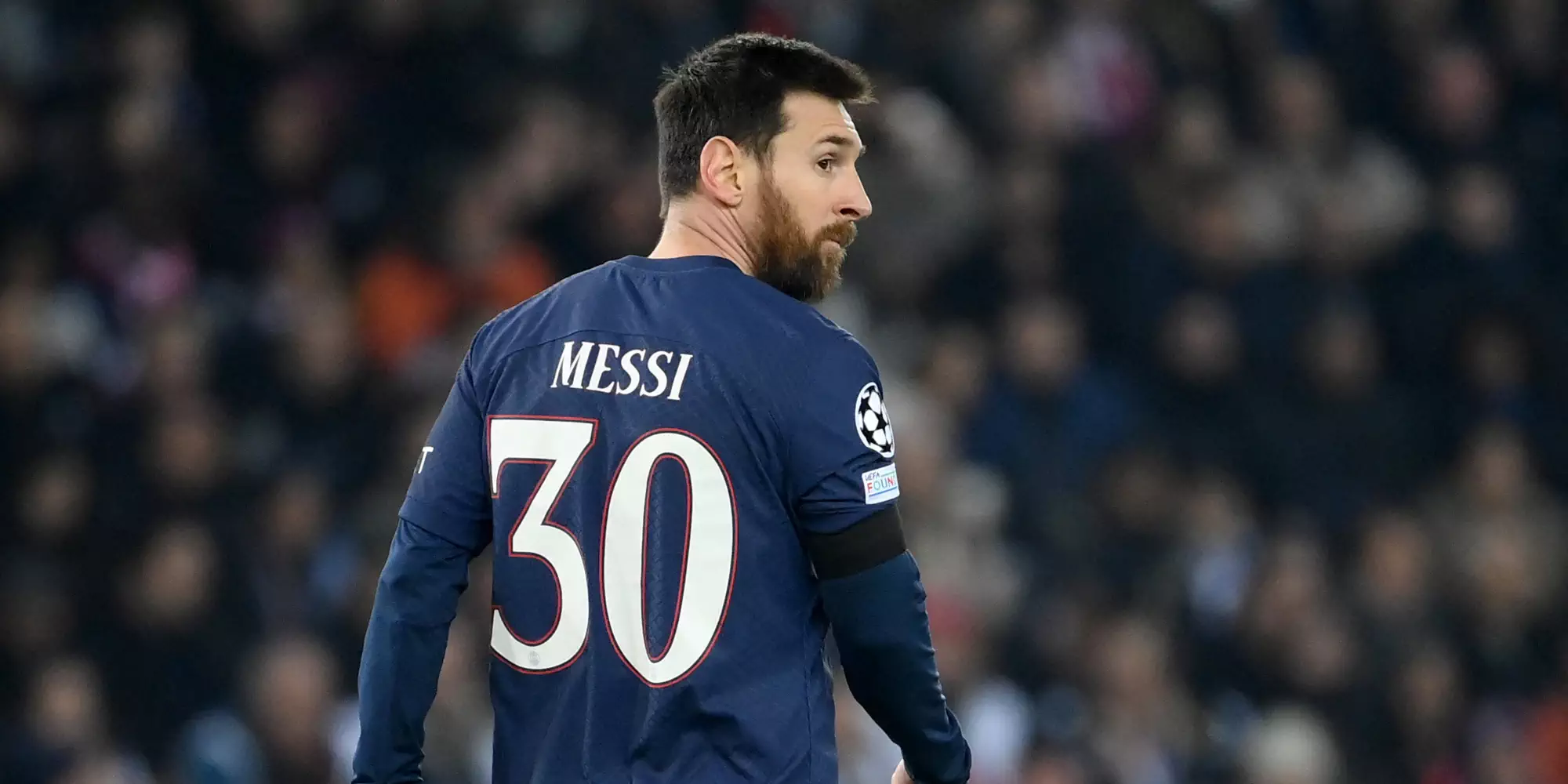 Lionel Messi lors de son passage au PSG