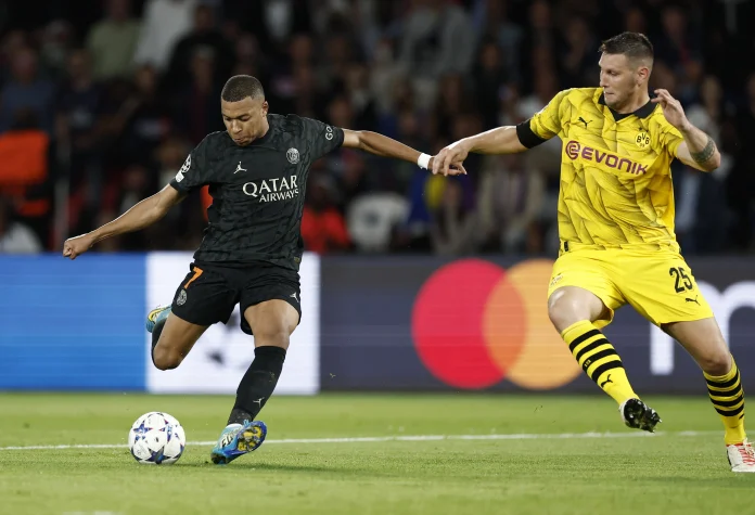 Des joueurs du PSG et de Dortmund