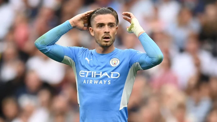 Le joueur de Manchester City, Jack Grealish