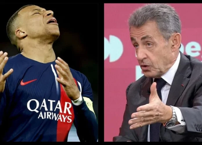 Kylian Mbappé et Nicolas Sarkozy