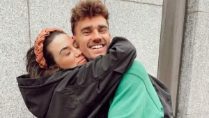 Antoine Griezmann et sa femme Erika Choperena