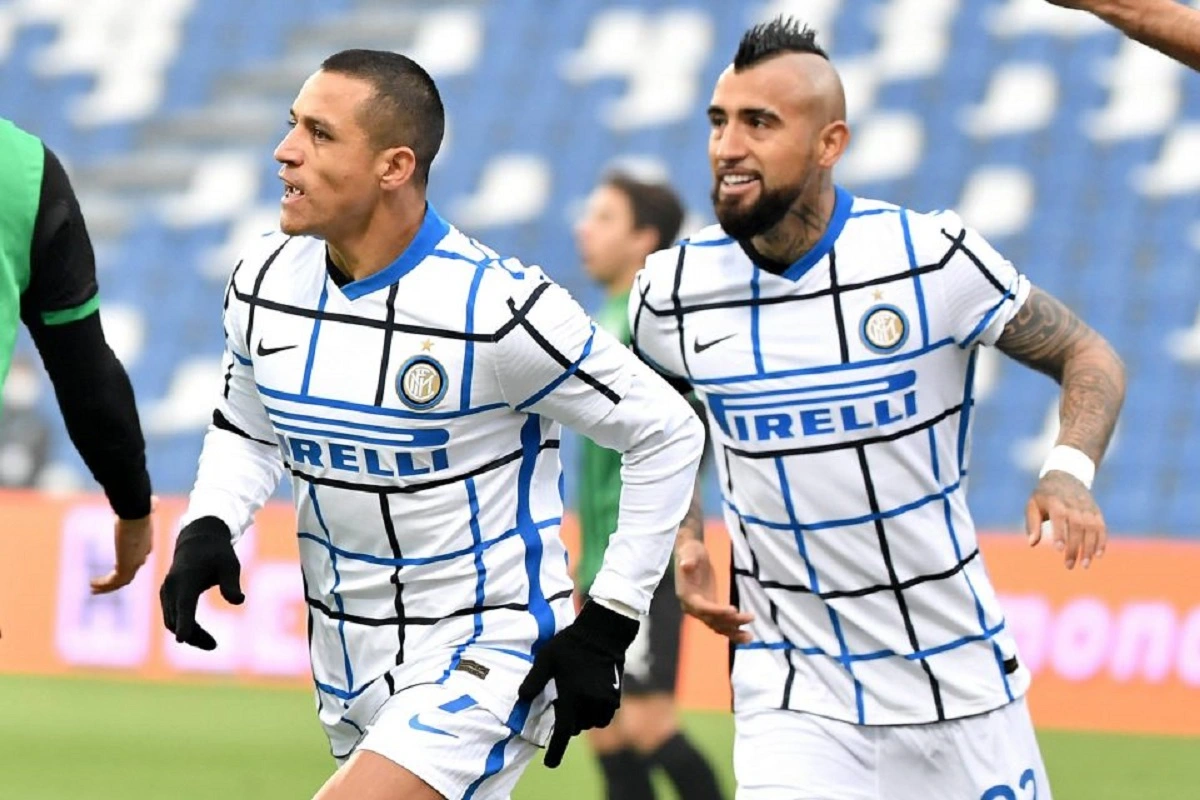 Alexis Sanchez et Arturo Vidal