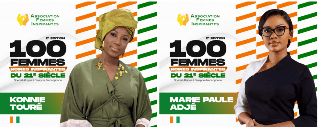 Côte d’Ivoire : Konnie Touré et Marie Paule Adjé honorées 3 Screenshot 2024 01 22 15.52.39