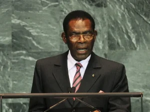 Le président Equato-guinéen, Obiang Nguema