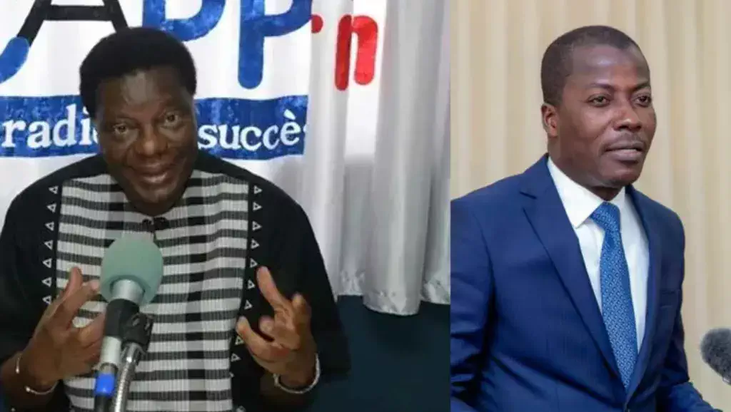 Wilfried Léandre Hounbédji et Jérome Carlos