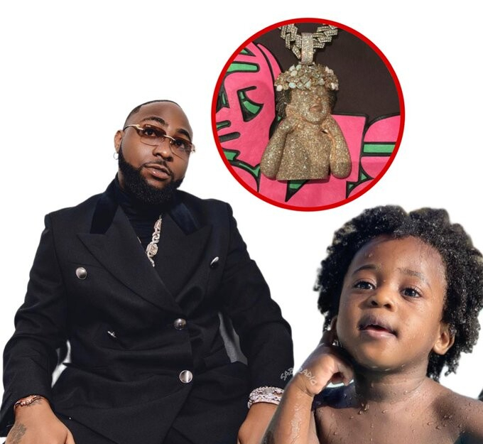 Nigéria : Davido rend hommage à son fils décédé à travers un bijou 2