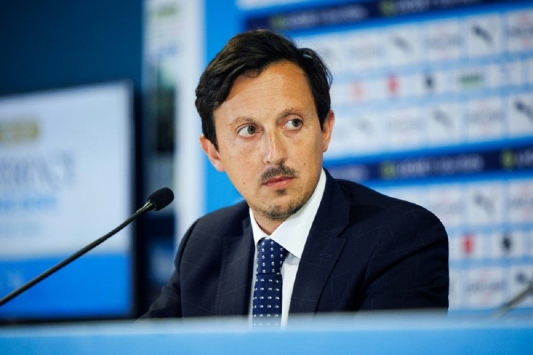Pablo Longoria, le président de l'Olympique de Marseille,