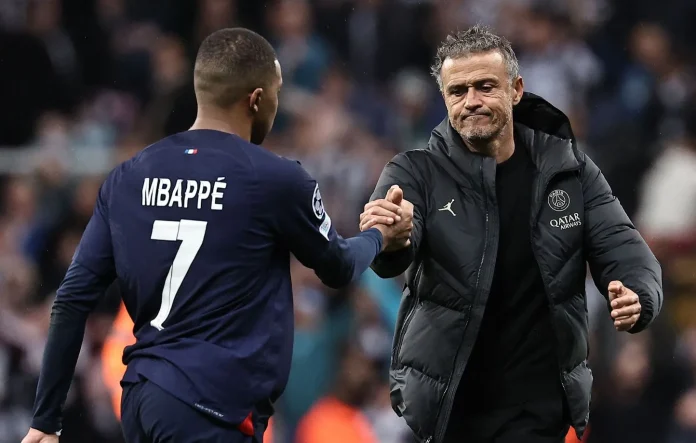 Kylian Mbappé et Luis Enriqueâ€‚- AFPâ€‚/ AFP