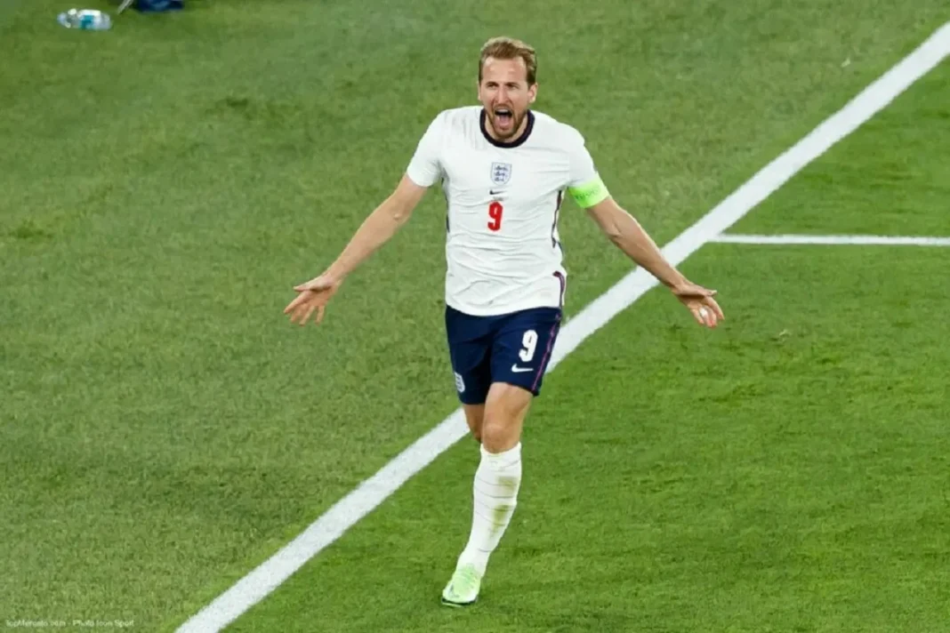 Harry Kane sous le maillot de l'Angleterre