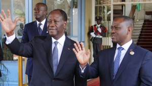 Alassane Ouattara et Soro Guillaume