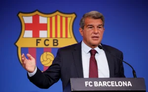 Joan Laporta, président du FC Barcelone