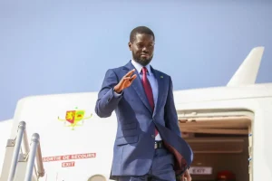 Le président du Sénégal, Bassirou Diomaye Faye