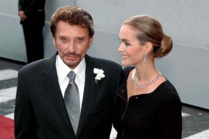 Mariage de Johnny et Laeticia hallyday en 1996 Crédit AFP