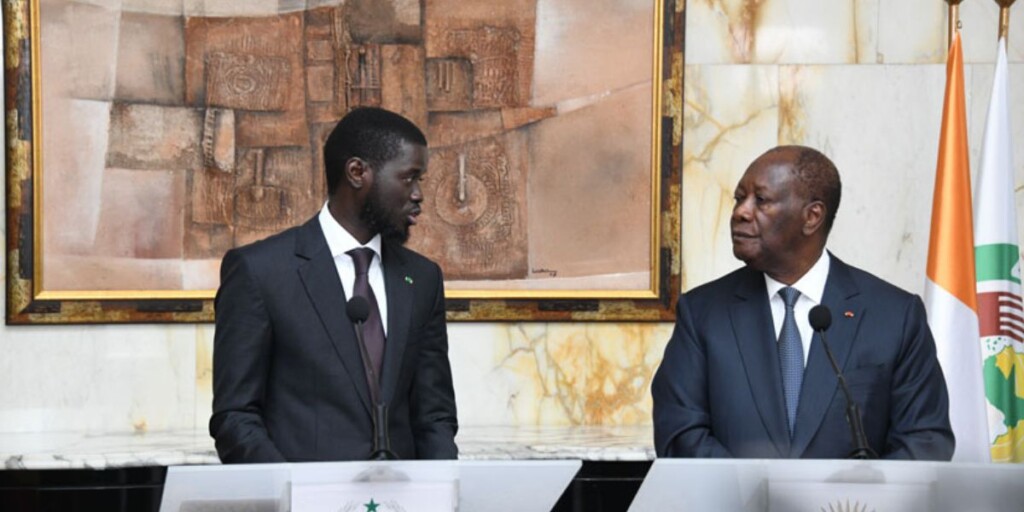 Alassane Ouattara et Diomaye Faye