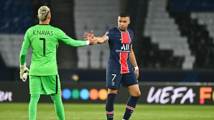 Mbappé et Navas
