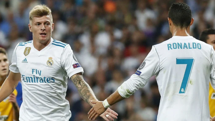 Cristiano Ronaldo et Toni Kroos