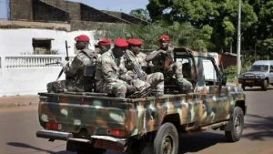 Soldats Guinée Bissau