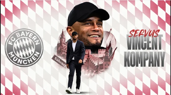 Vincent Kompany, nouvel entraineur du Bayern Munich