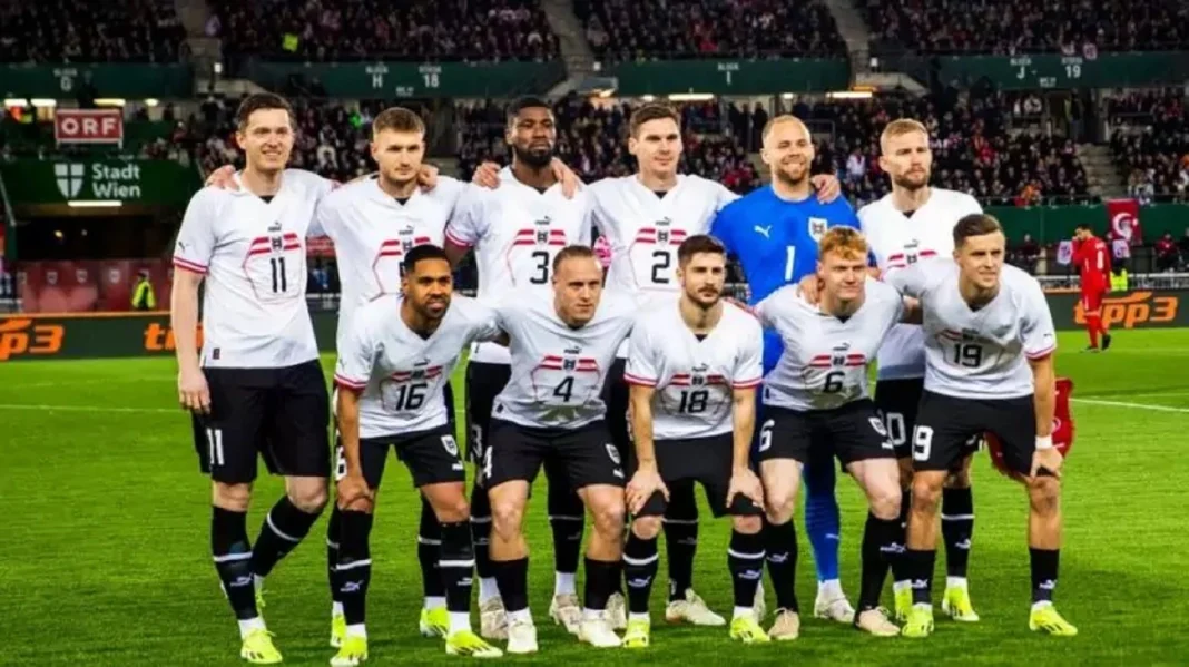 Des joueurs de la sélection autrichienne