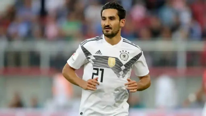 Ilkay Gundogan lors d'un match avec la sélection allemande