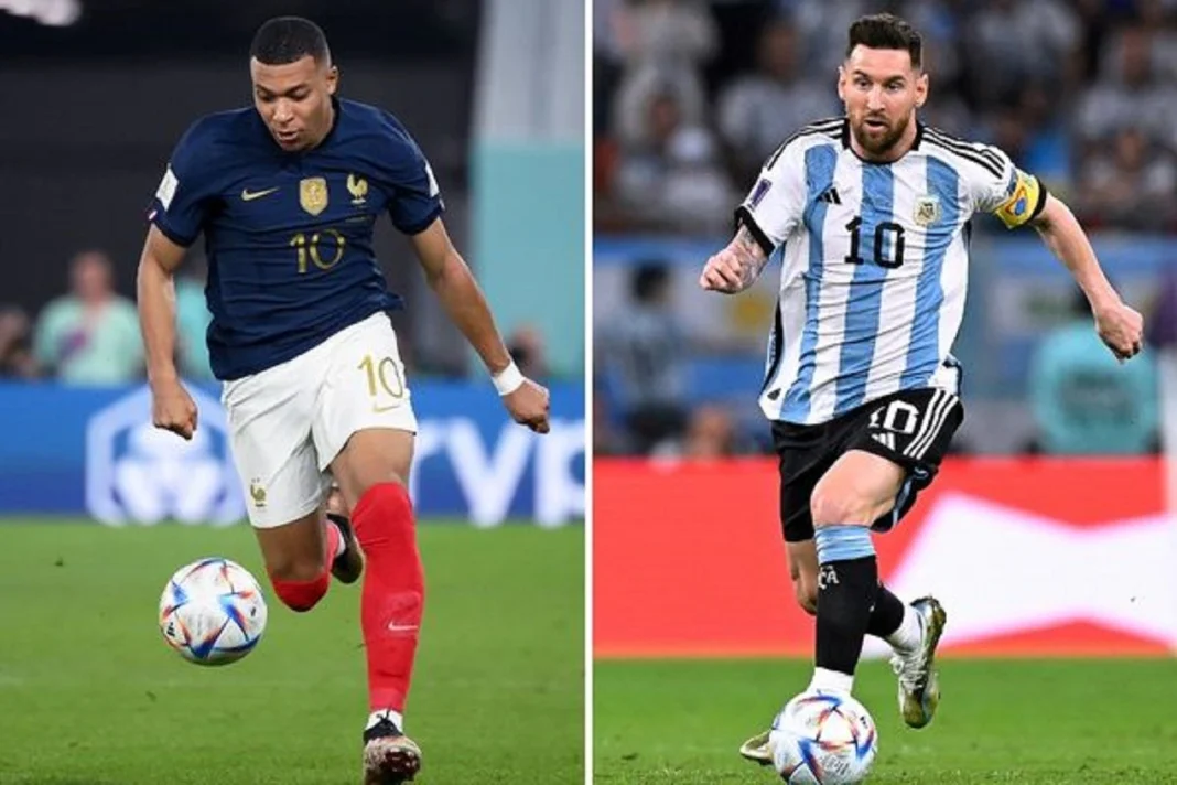 Messi et Mbappé