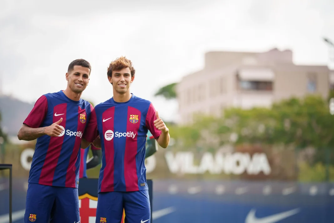 JoÃ£o Félix et JoÃ£o Cancelo