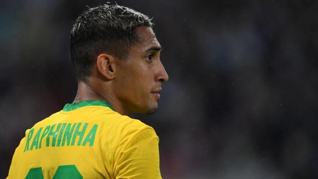 L'ailier droit brésilien Raphinha