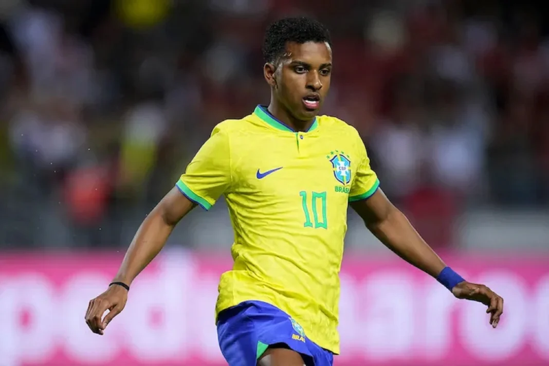 L'attaquant brésilien, Rodrygo